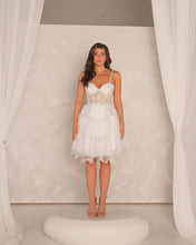 Load image into Gallery viewer, Aphrodite Bridal Mini Dress - Aurelle Attire