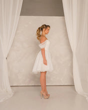 Load image into Gallery viewer, Frankie Bridal Mini Dress - Aurelle Attire