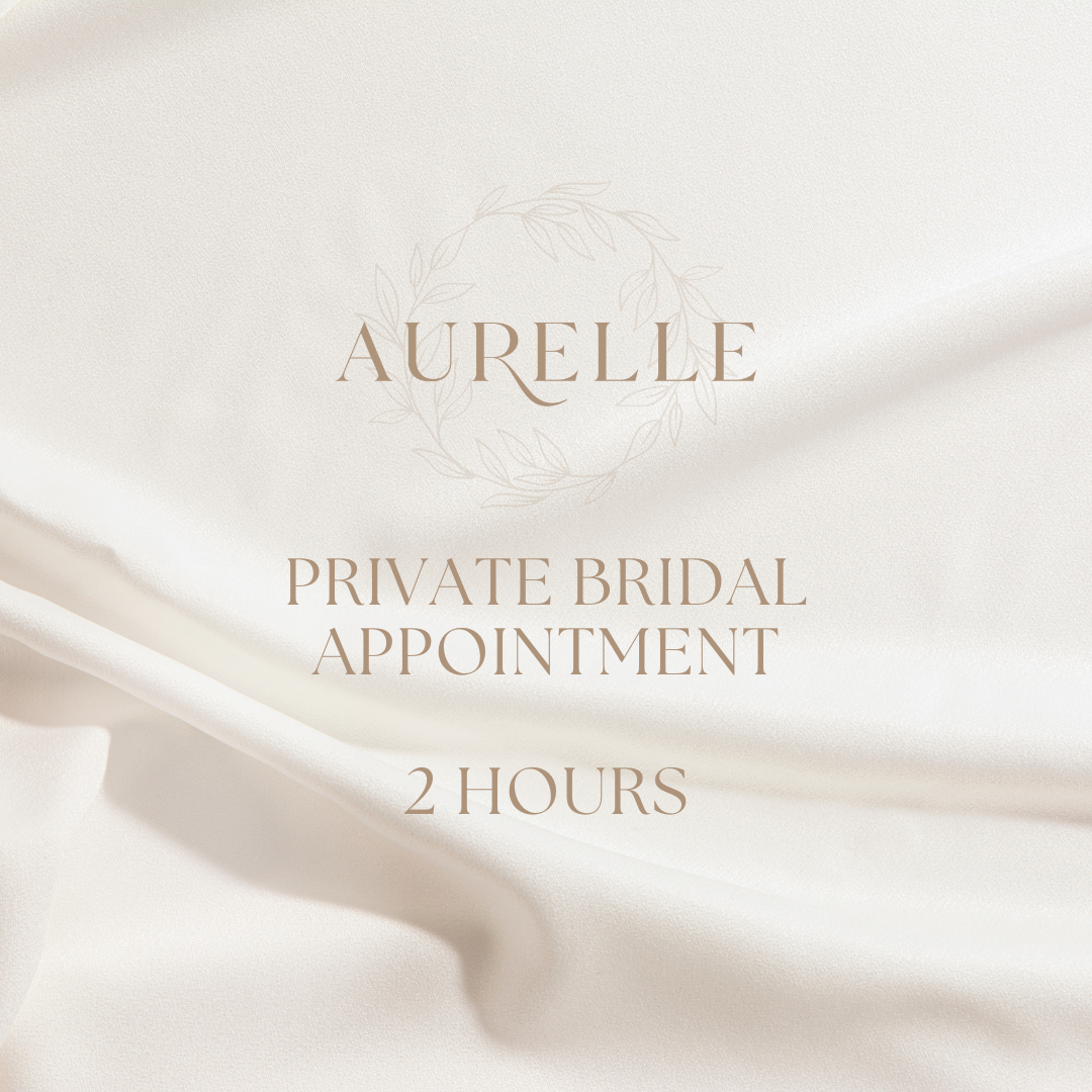 Book Your Private Bridal Appointment Weekend Appointments Aurelle