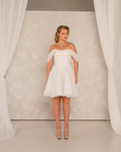 Load image into Gallery viewer, Frankie Bridal Mini Dress - Aurelle Attire
