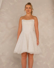 Load image into Gallery viewer, Frankie Bridal Mini Dress - Aurelle Attire
