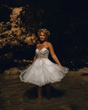 Load image into Gallery viewer, Aphrodite Bridal Mini Dress - Aurelle Attire

