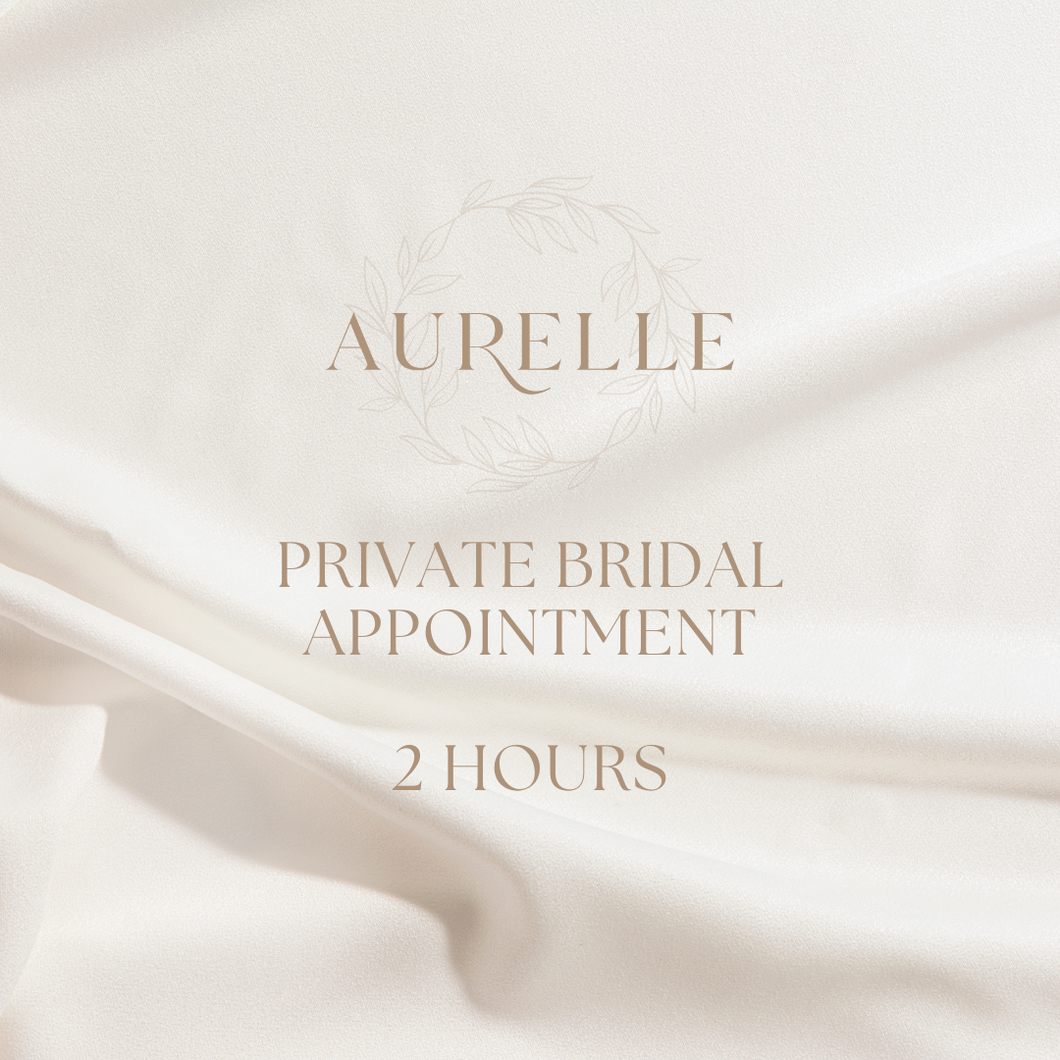 Book Your Private Bridal Appointment - Weekend Appointments